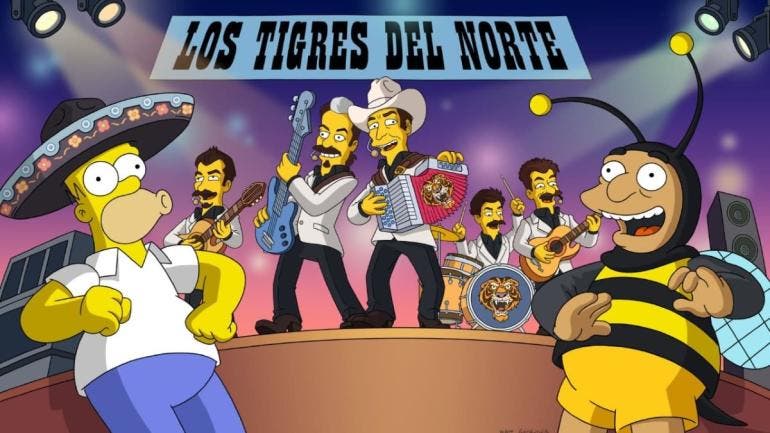 LOS TIGRES DEL NORTE LOS SIMPSON