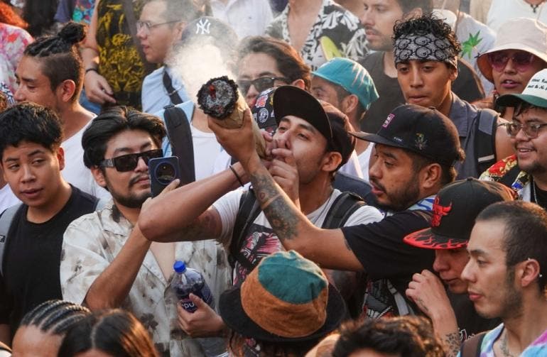 Marcha Liberación Marihuana 