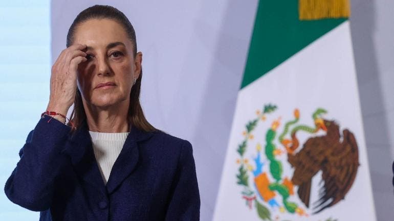 Papa Leon XIV pacificacion Mexico Sheinbaum.jpg