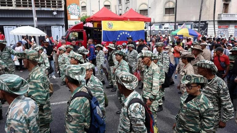 Venezuela fuerzas armadas (Foto de EFE)