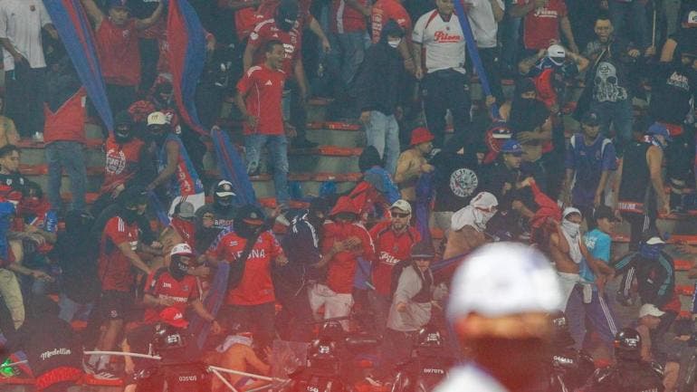 Más de 50 heridos en la Final de la Copa Colombia 2025 