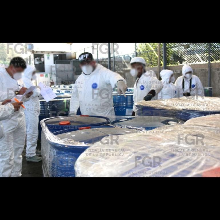 Destruyen más de 100 toneladas de sustancias aseguradas en Sinaloa