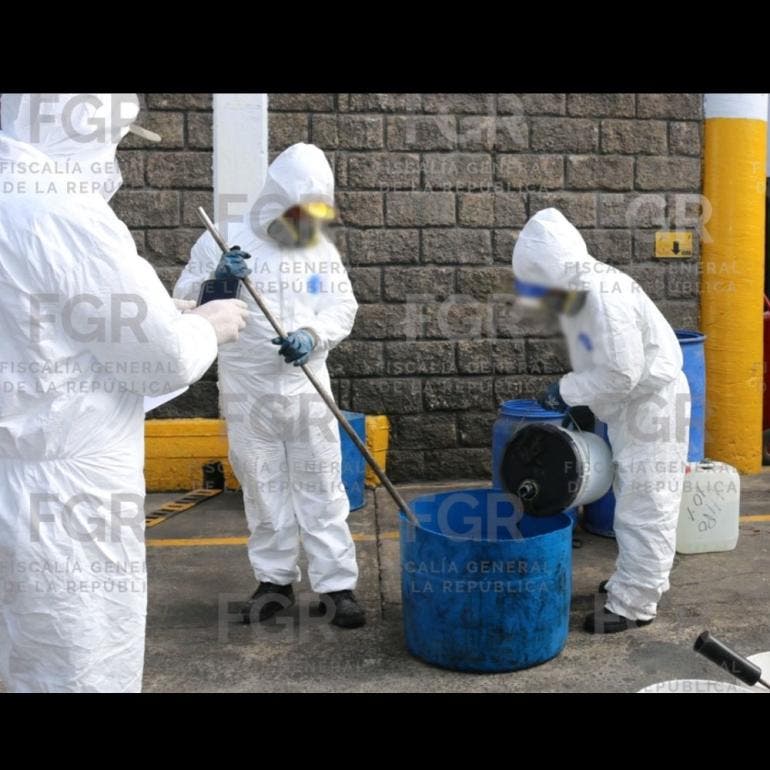 Destruyen más de 100 toneladas de sustancias aseguradas en Sinaloa