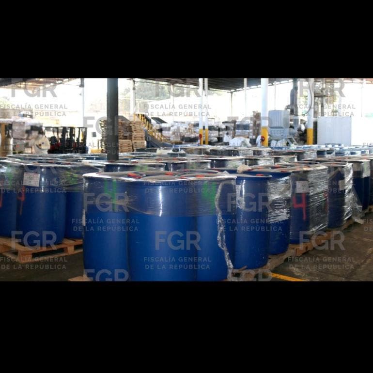 Destruyen más de 100 toneladas de sustancias aseguradas en Sinaloa