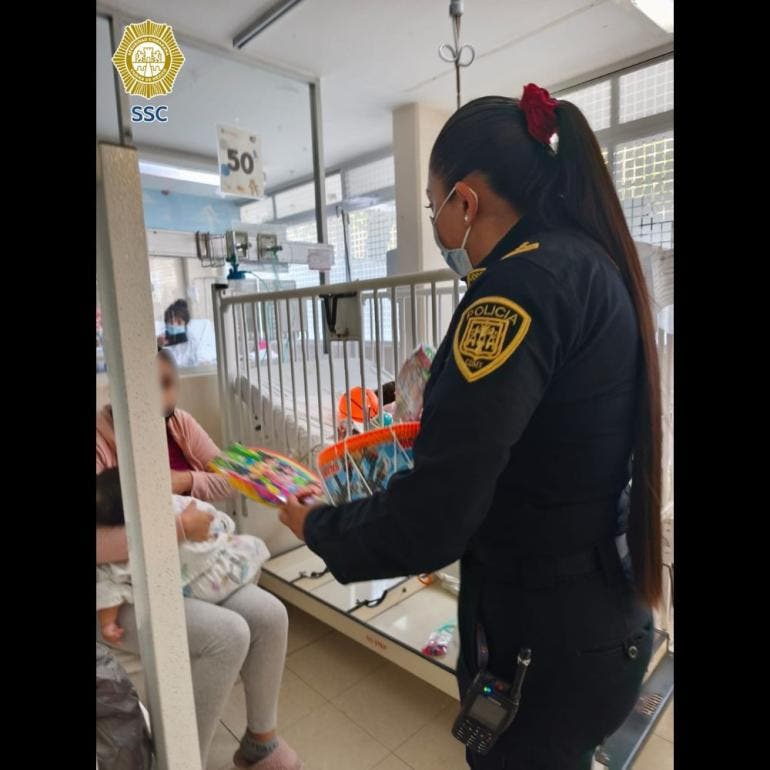 Policías sectoriales acudieron a un hospital en la alcaldía Miguel Hidalgo 