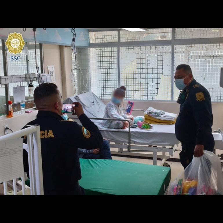 Policías sectoriales acudieron a un hospital en la alcaldía Miguel Hidalgo