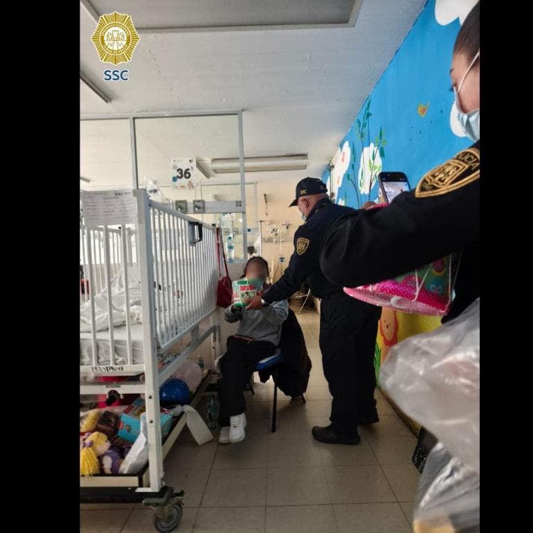 Policías sectoriales acudieron a un hospital en la alcaldía Miguel Hidalgo 