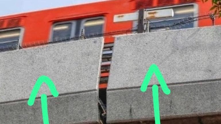 descarta Metro riesgo estructural Bondojito Linea 4.jpg