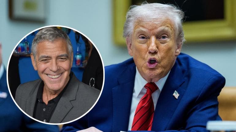 Donald Trump y George Clooney
