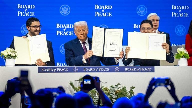 Donald Trump en Davos