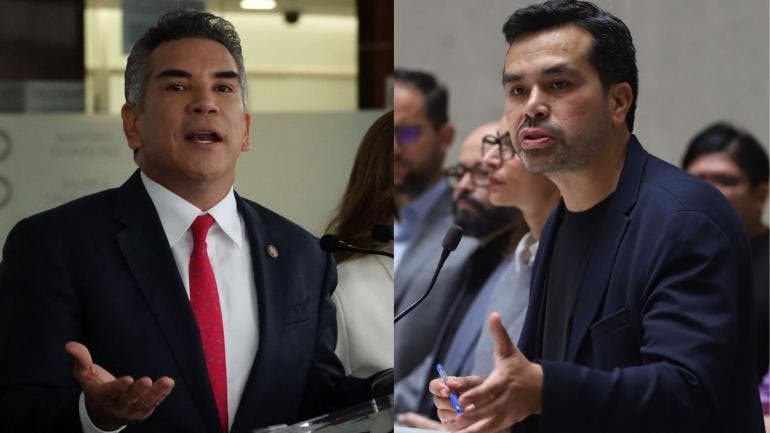  Jorge Álvarez Máynez y Alejandro Moreno