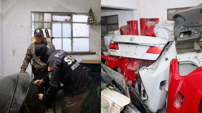 Todo lo asegurado fue puesto a disposición de la Fiscalía General de Justicia de la Ciudad de México.