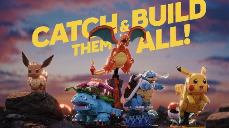 Se anuncia sets de lego de Pokémon 