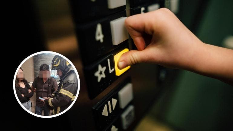 Los hechos ocurrieron alrededor de las 12:20 horas, cuando el personal de la PBI atendió un reporte emitido vía radiofrecuencia por la activación de la alarma de un elevador en un inmueble localizado sobre avenida Insurgentes Sur