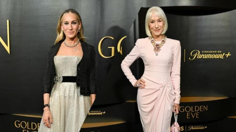SARAH JESSICA PARKER HELEN MIRREN GLOBO DE ORO
