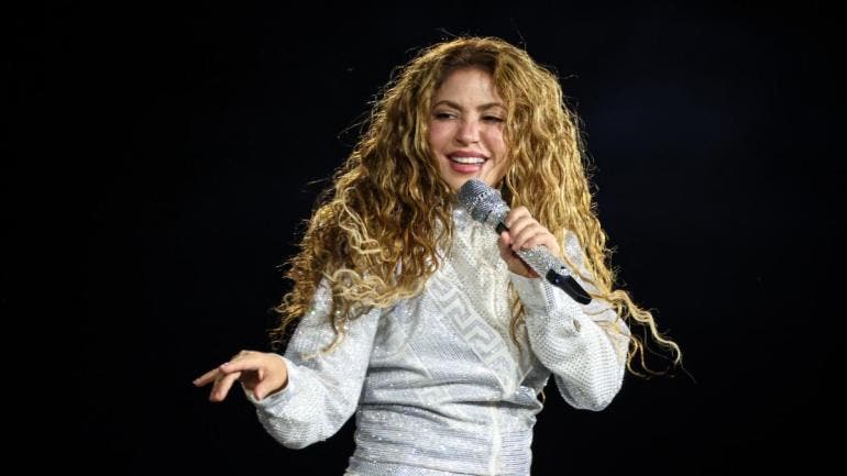 Shakira rome record guinnes