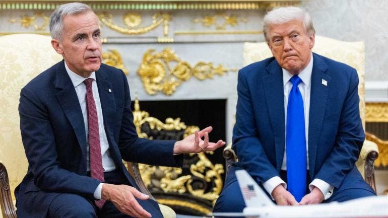 Trump y Carney 