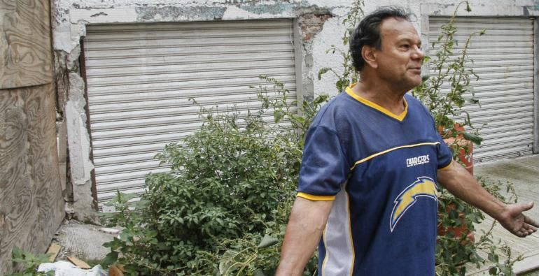 19S: Vecino afirma que su casa estaba intacta hasta que llegó Protección Civil