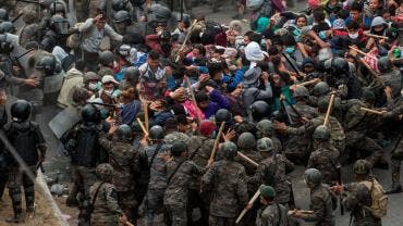 México apoya a Guatemala con autobuses para retorno de migrantes hondureños