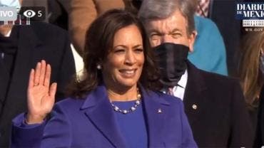 Jura Kamala Harris como vicepresidenta de EU