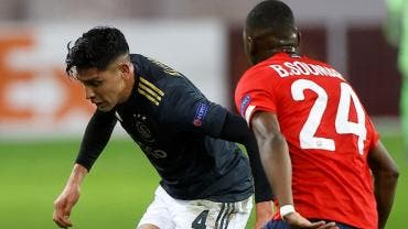 Ajax y Edson Álvarez remontan a Lille y toman ventaja en Europa League