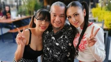 Lina, Rodrigo y Melin, poliamor