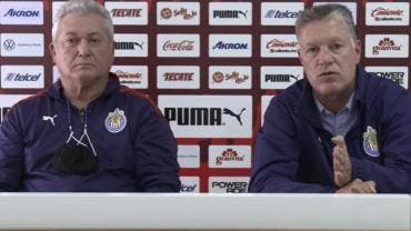 Peláez y Vucetich están avergonzados por derrota de Chivas