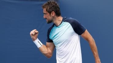 Cilic, Rublev y Raonic alcanzan los octavos de final en Miami