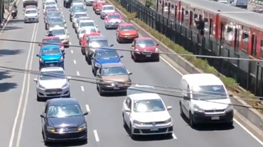 Conductores y repartidores de Uber y Didi protestan por mejores condiciones laborales