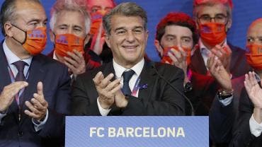 Laporta ve voto de Messi como señal de su deseo por seguir en Barcelona 