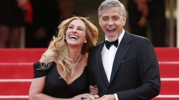 Julia Roberts y George Clooney 
