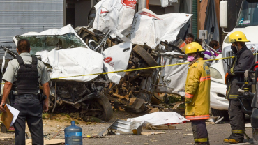 Choque múltiple en la México-Toluca deja al menos cuatro muertos