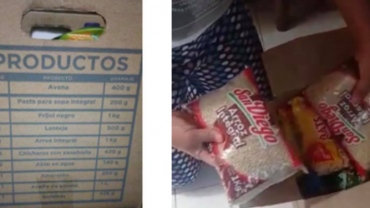 DIF desmiente entrega de despensa con 'gorgojo'