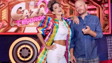 Regina Murguía y Facundo en 'Cazatesoros'