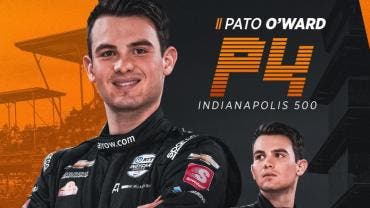 Pato O'Ward acaricia el podio en las 500 millas de Indianápolis