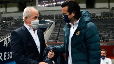 Javier Aguirre y Santiago Solari se quedan a medio camino
