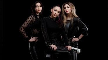 Las hermanas Alejandra, Paulina y Daniela Villarreal del grupo The Warning