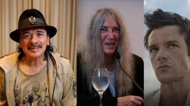 Carlos Santana, Patti Smith y The Killers