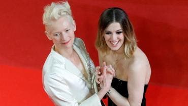 Tilda y Honor Swinton en el Festival de Cannes