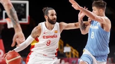 España vence a la selección argentina de baloncesto