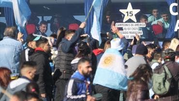 Selección argentina regresa a Buenos Aires tras ganar la Copa América