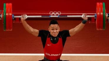 Luis Mosquera estrena el medallero olímpico de Colombia con una plata