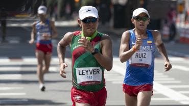 José Leyver termina en el lugar 15 y es el mejor mexicano en 50 km marcha