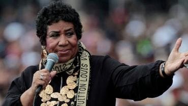 Aretha Franklin.