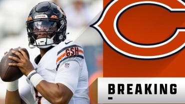 Justin Fields jugará su primer partido de titular con Chicago Bears