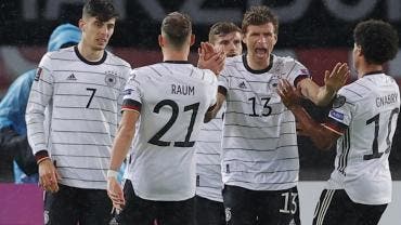 Alemania golea a Macedonia y es el primer clasificado al Mundial Qatar 2022