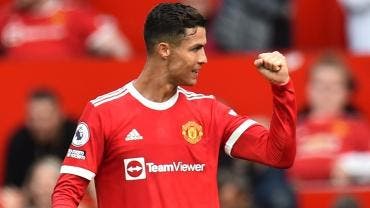 Cristiano Ronaldo es el mejor jugador del mes en el Manchester United