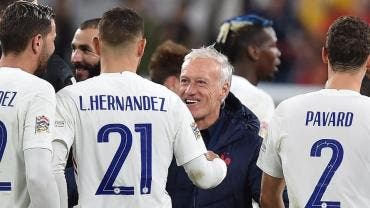 Deschamps elogia a Mbappé y el tridente que conforma con Benzema y Griezmann