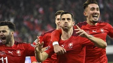 Suiza aplasta a Bulgaria y amarra su boleto a la Copa del Mundo