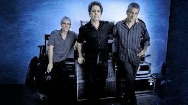 Los Rodríguez: Ariel Rot, Andrés Calamaro y Germán Vilella.